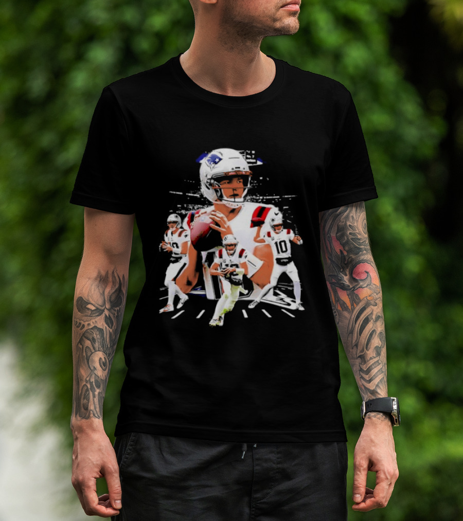 Drake Maye 2026 Highlights Football Quarterback Moments T-Shirt