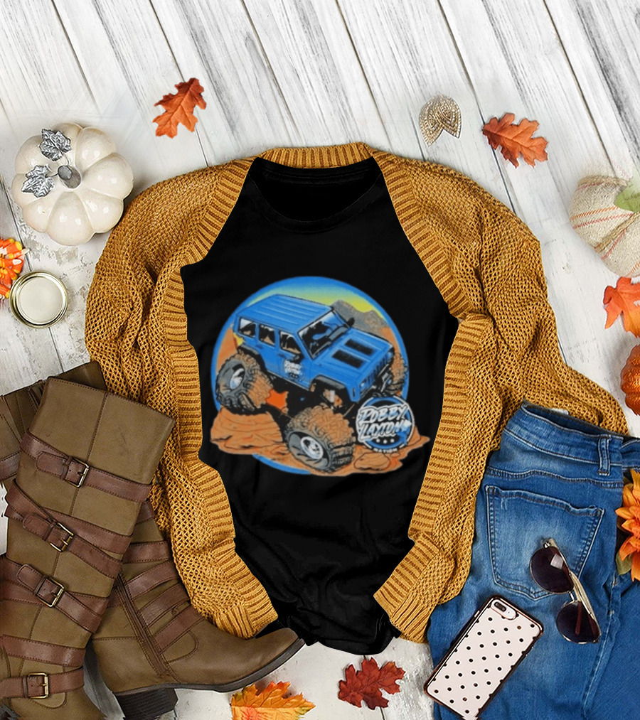 Robby Layton Nation Off Road 4x4 Adventure Jeep Truck T-Shirt