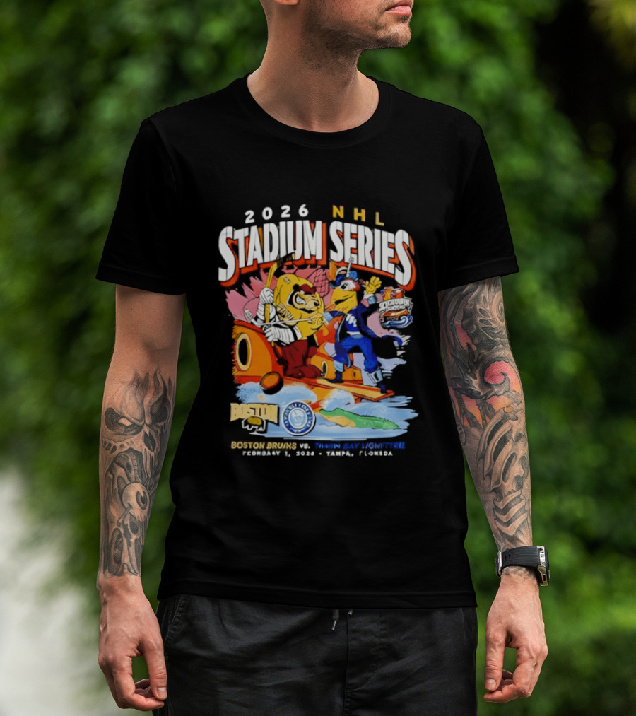2026 NHL Stadium Series Boston Vs Montreal February 4 Tampa Florida T-Shirt