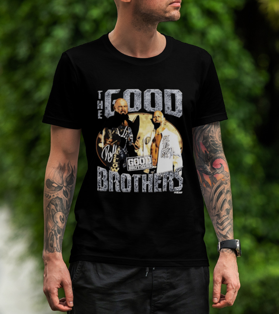 The Good Brothers Built Different Wrestling Signature Series T-Shirt