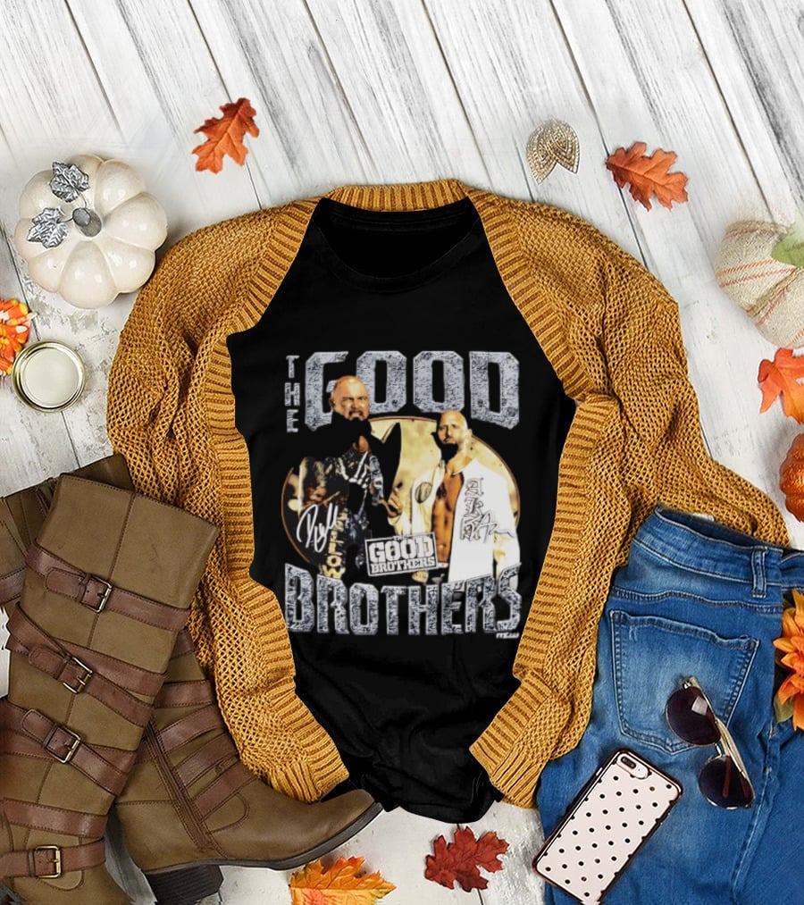 The Good Brothers Built Different Wrestling Signature Series T-Shirt
