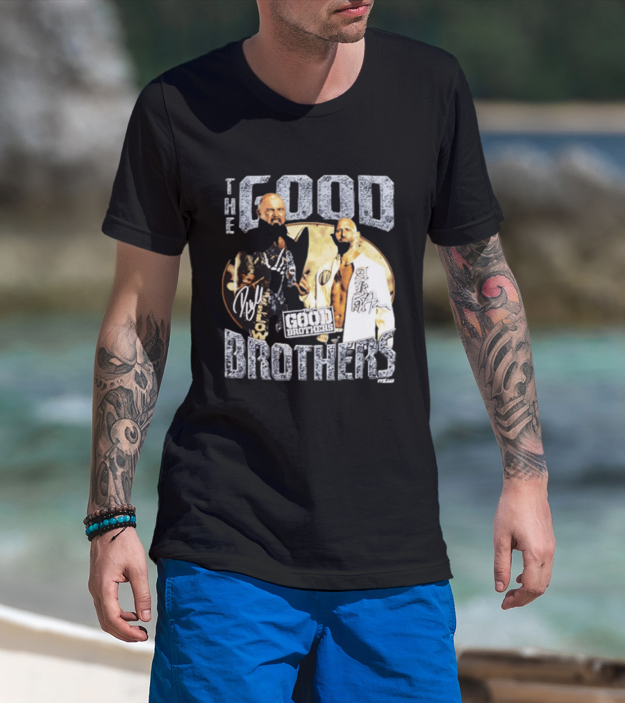The Good Brothers Built Different Wrestling Signature Series T-Shirt