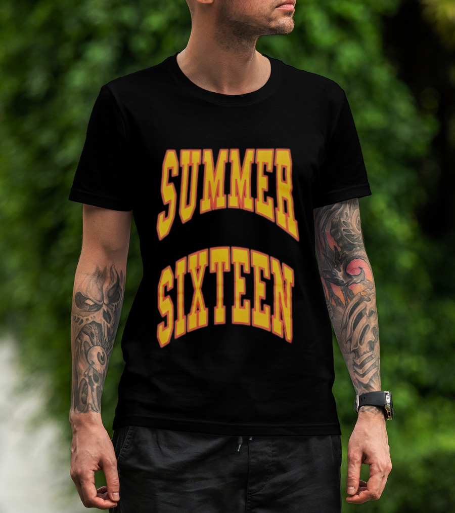 Drake Summer Sixteen Tour Merch Bold Yellow T-Shirt