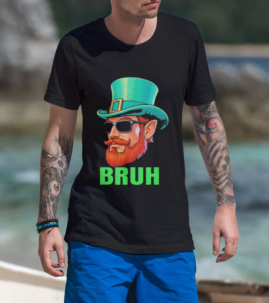 Leprechaun Bruh St Patricks Day Irish Humor T-Shirt