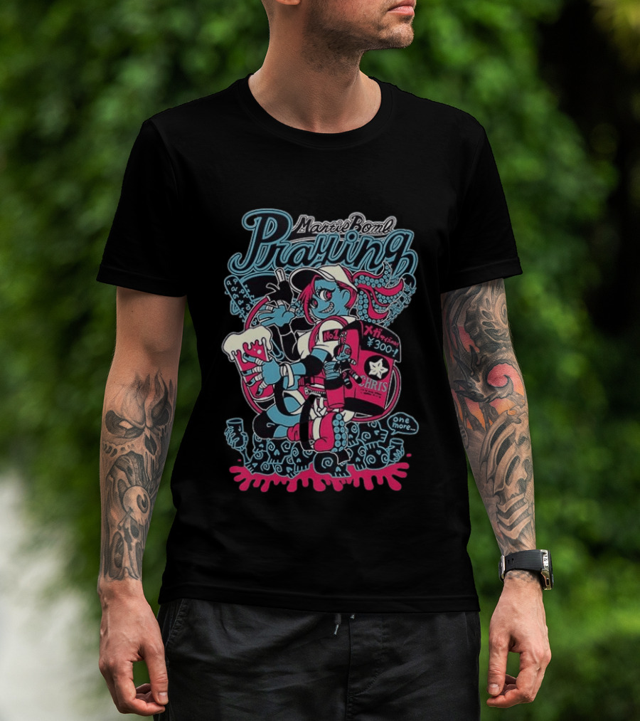 Martis Bomb Praying Mantis No. 1 Chris 300 One More Time T-Shirt
