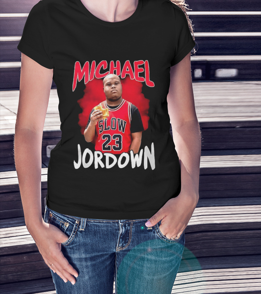 Michael Jordown Slow 23 Meme T-Shirt