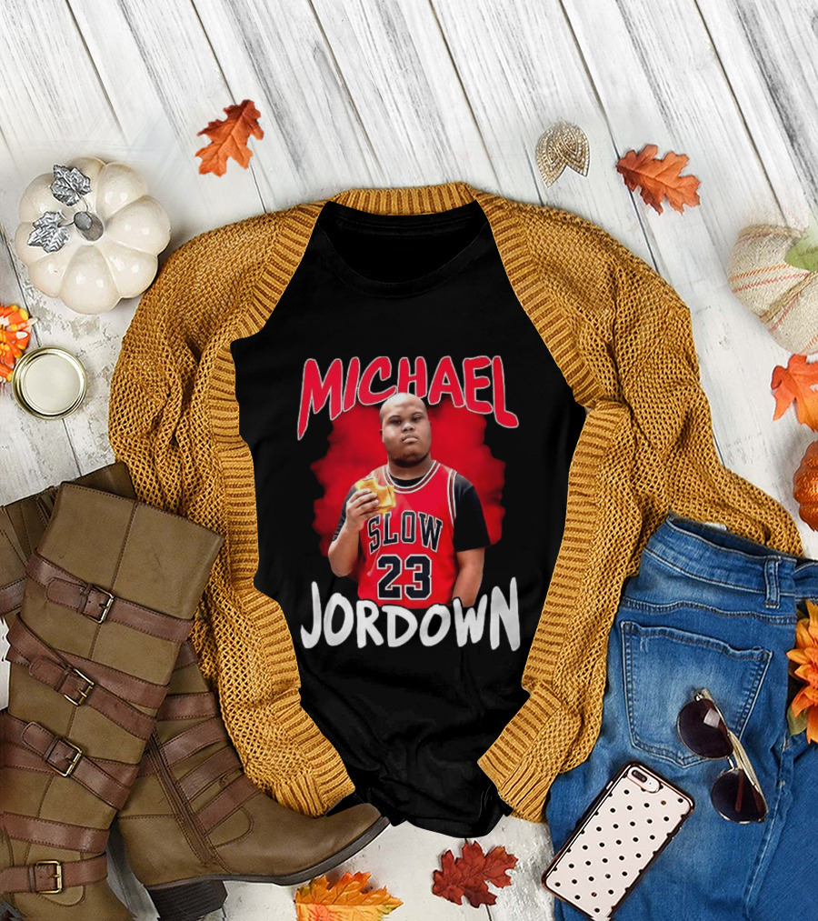 Michael Jordown Slow 23 Meme T-Shirt
