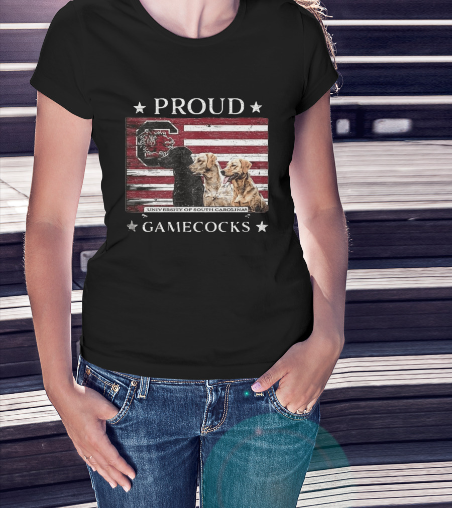 University Of South Carolina Proud Gamecocks Labs T-Shirt