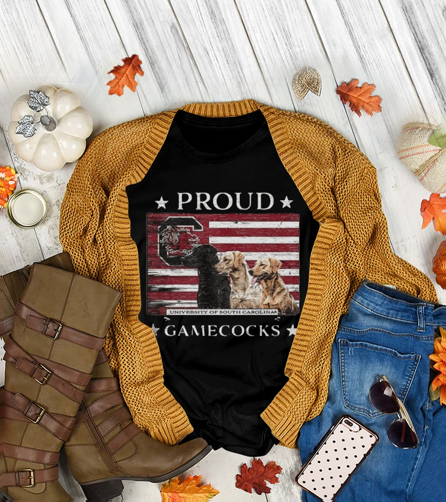 University of South Carolina Proud Gamecocks Labs T-Shirt