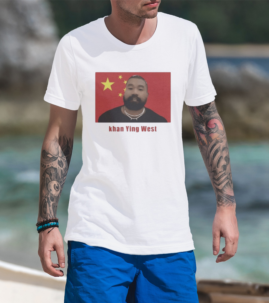 Khan Ying West China Flag T-Shirt