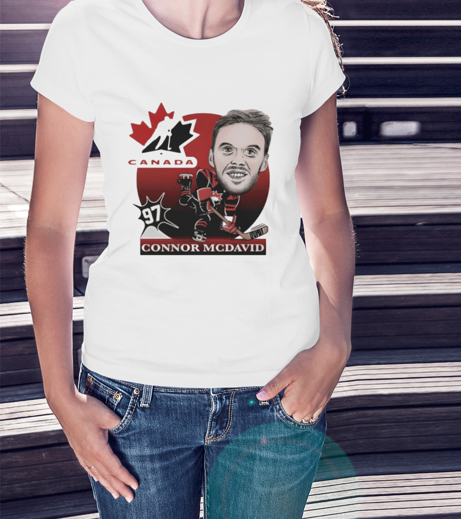 Canada Hockey Connor McDavid 97 T-Shirt