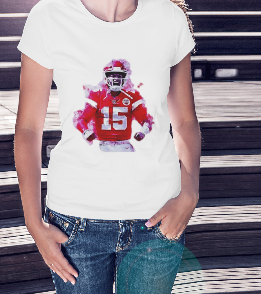 Patrick Mahomes #15 Kansas City Chiefs Football Player NFL Game Day Victory Passion T-Shirt