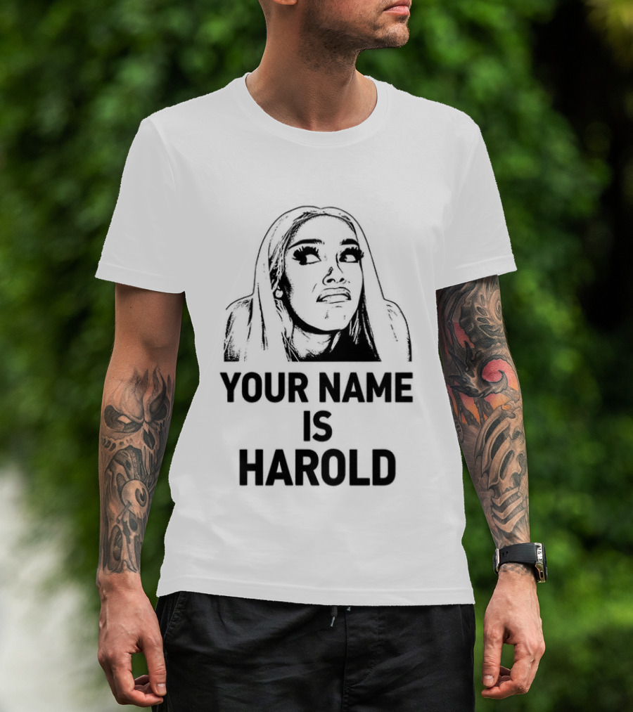 Your Name Is Harold Meme Humor T-Shirt