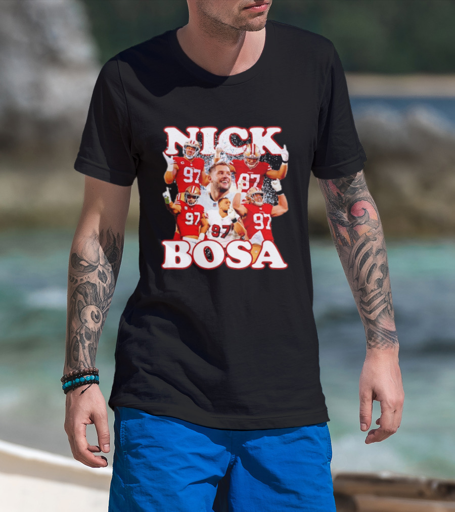 Nick Bosa San Francisco 49ers Player 97 Football Star T-Shirt