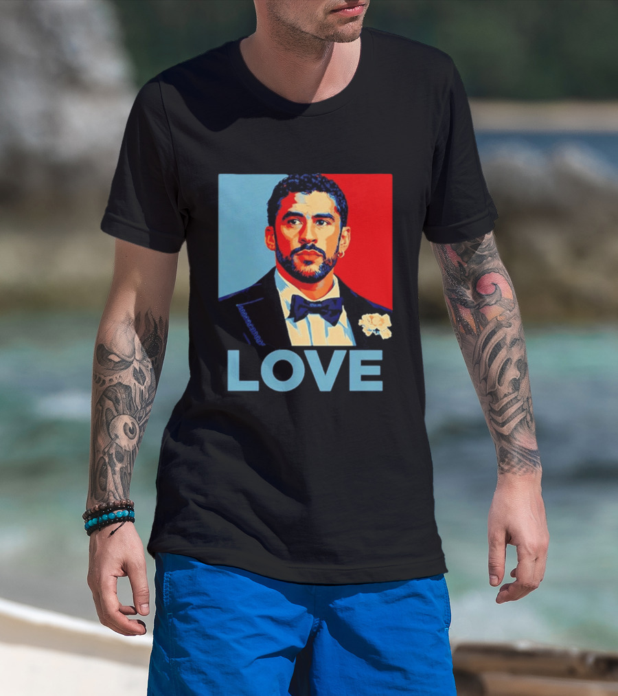 Bad Bunny LOVE Puerto Rico Super Benito T-Shirt
