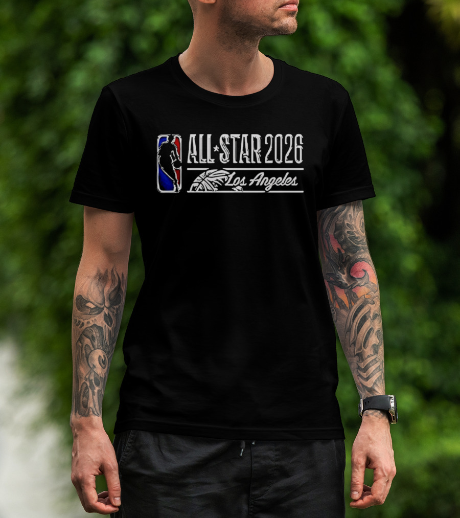 All Star 2026 Los Angeles NBA Event T-Shirt