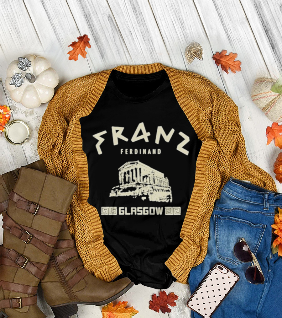 Franz Ferdinand Pantheon Concert Glasgow Band Venue Architecture T-Shirt