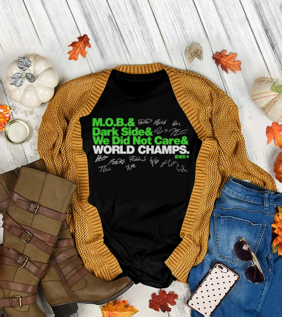 MOB Don't Care World Champs Signatures T-Shirt