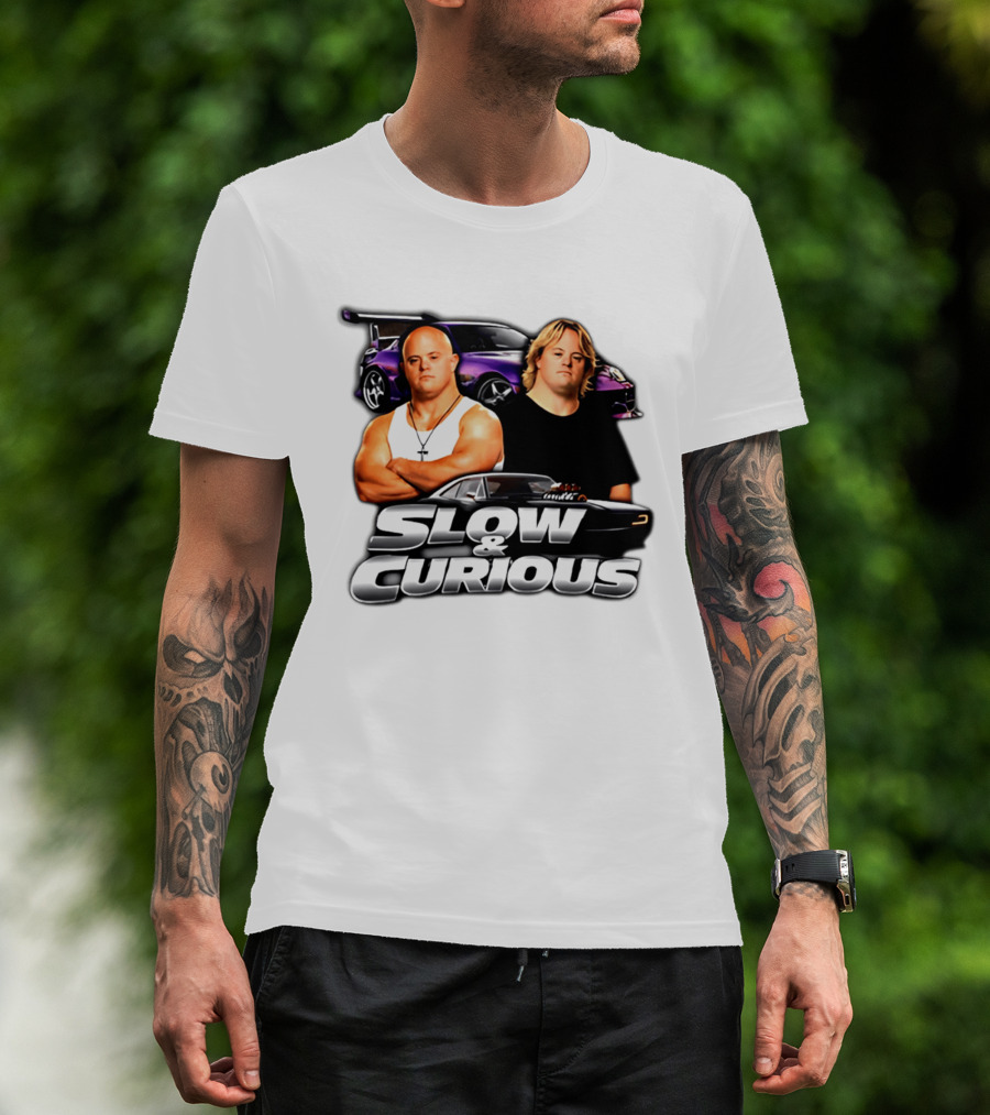 Slow & Curious Racing Down Syndrome Awareness T-Shirt