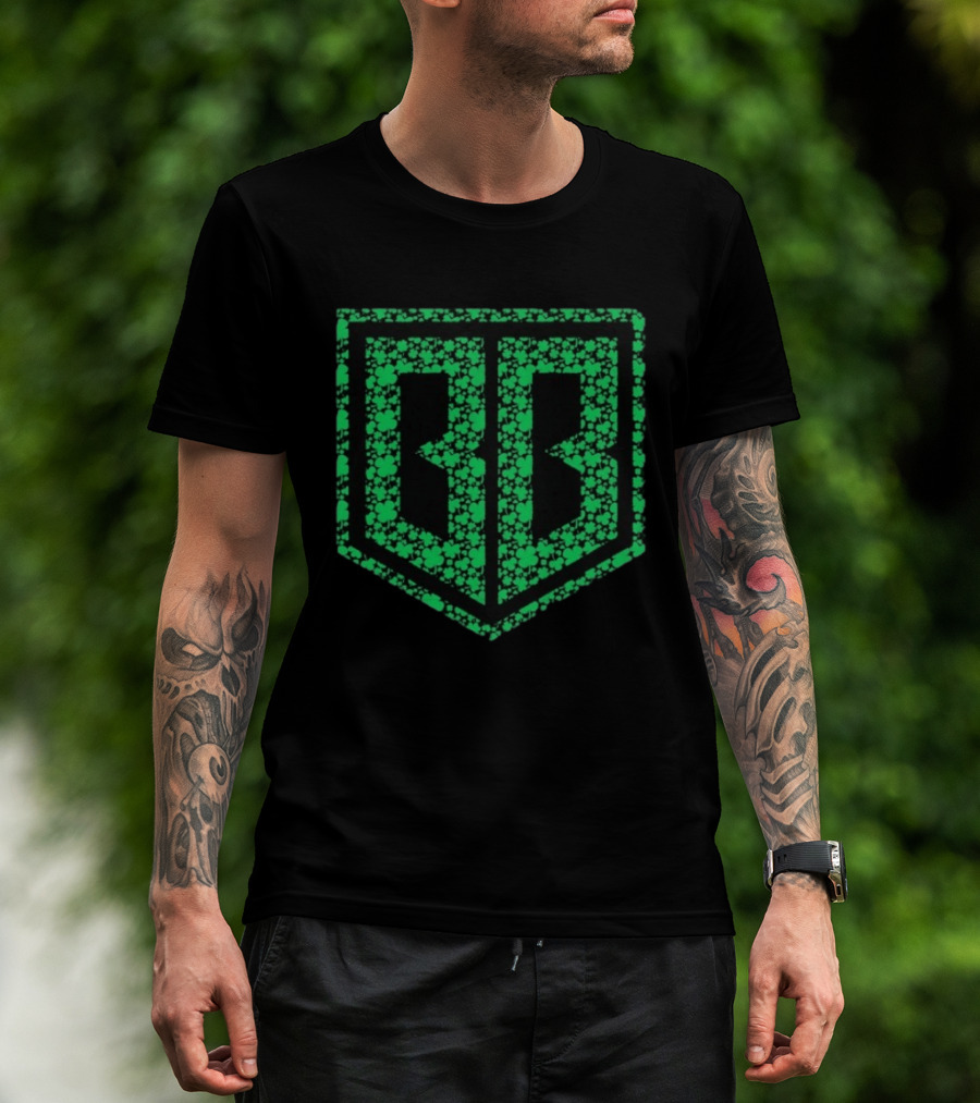 Bunker Branding Co. BB Clover St Patrick's Day T-Shirt