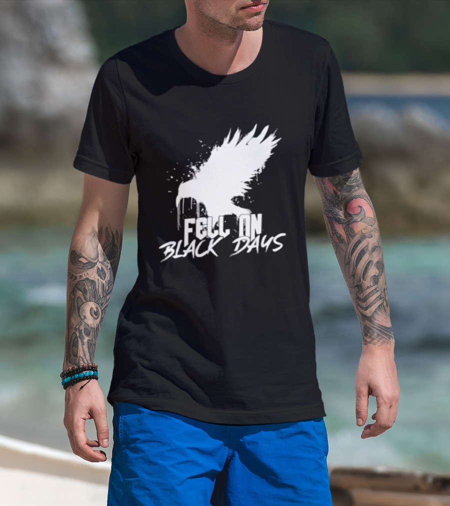 Fell On Black Days Raven Bird T-Shirt