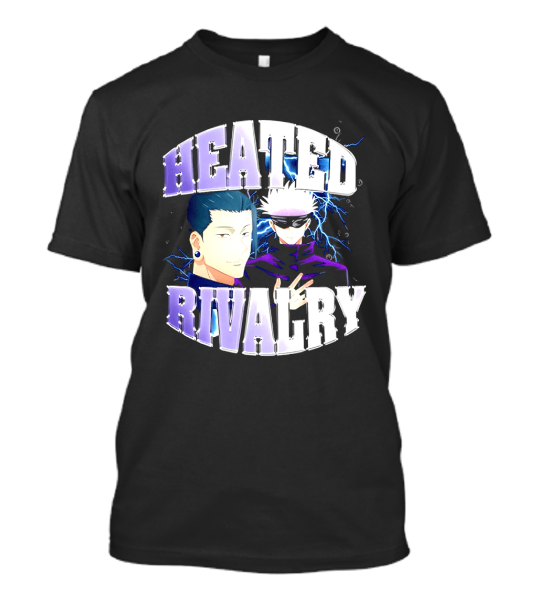 Jujutsu Kaisen Gojo Satoru Heated Rivalry Anime T-Shirt