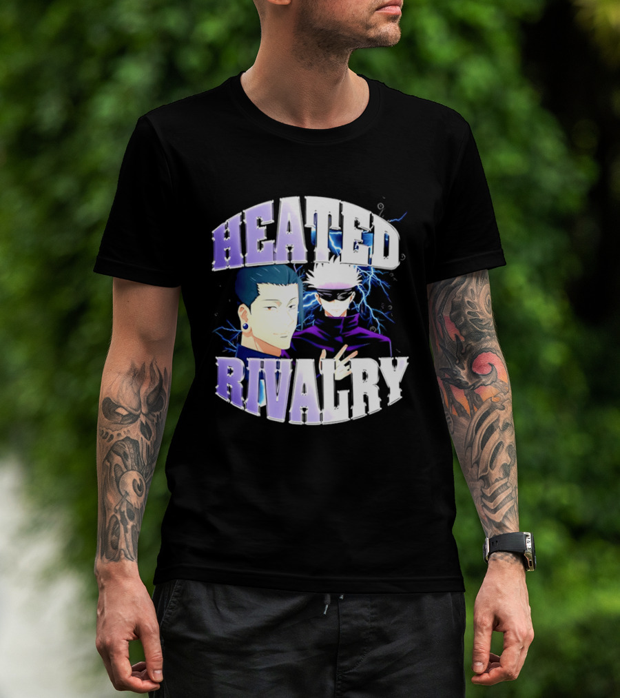 Jujutsu Kaisen Gojo Satoru Heated Rivalry Anime T-Shirt