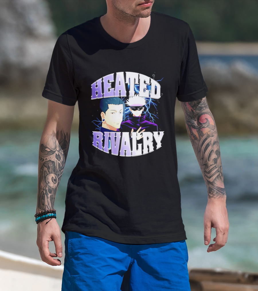 Jujutsu Kaisen Gojo Satoru Heated Rivalry Anime T-Shirt