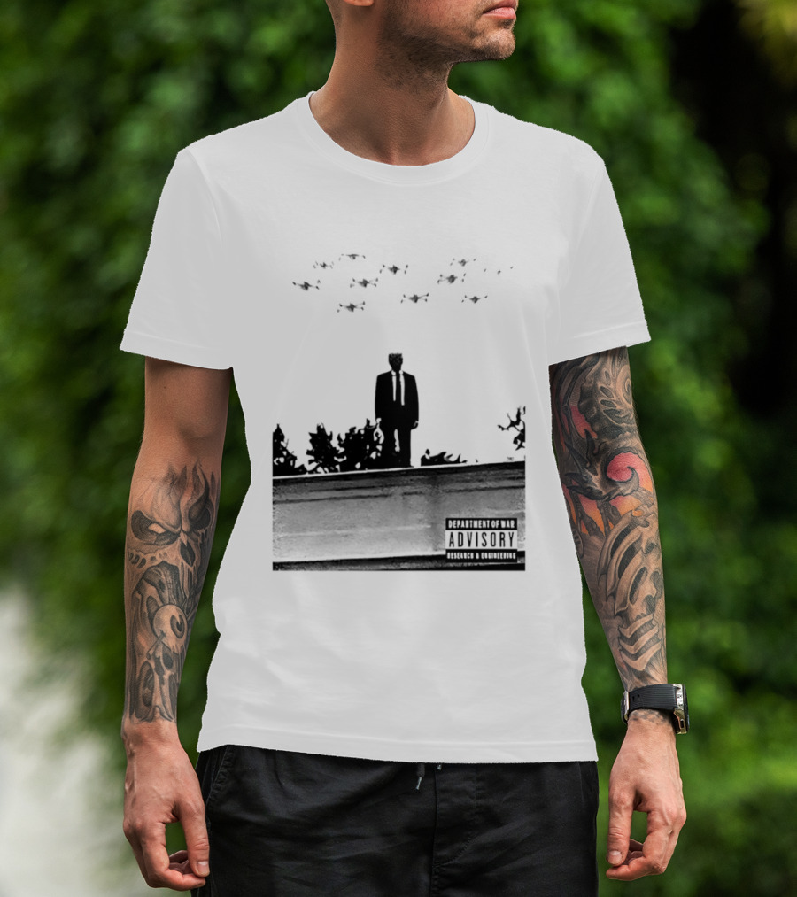 Enemies Of America Have Been Put On Notice Trump 2026 Silhouette Planes T-Shirt