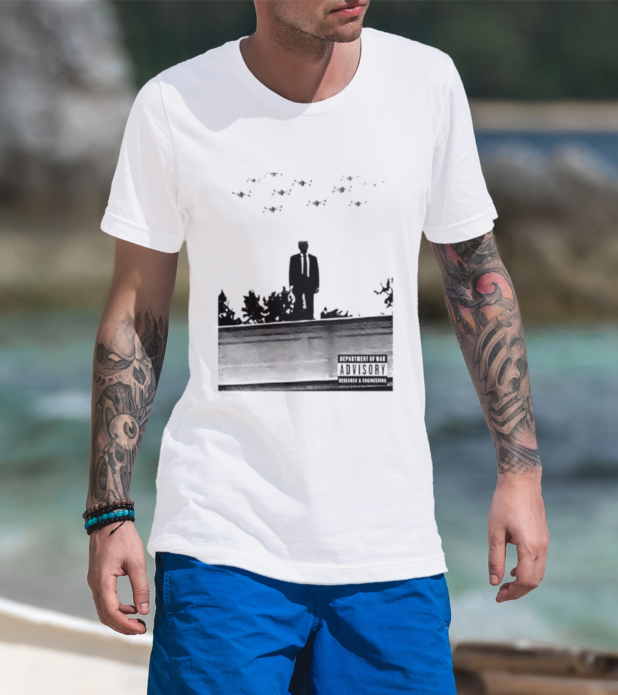Enemies Of America Have Been Put On Notice Trump 2026 Silhouette Planes T-Shirt