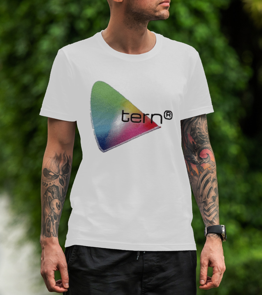 Tern Colorspace Multicolor Trademark Gradient Patch T-Shirt
