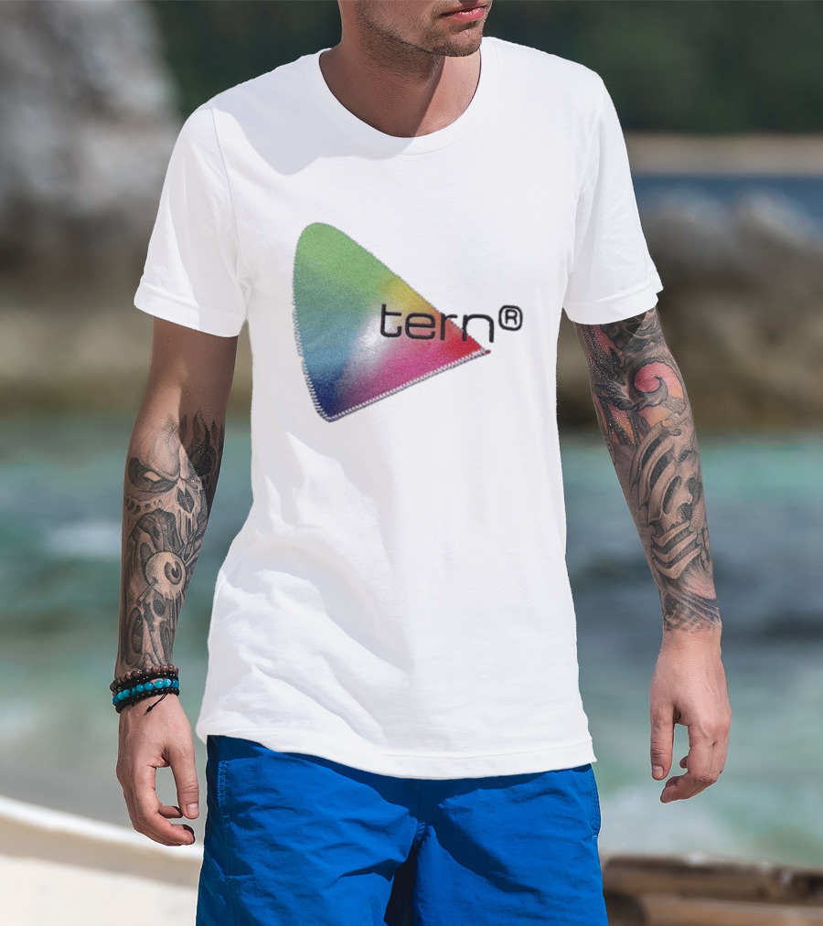 Tern Colorspace Multicolor Trademark Gradient Patch T-Shirt