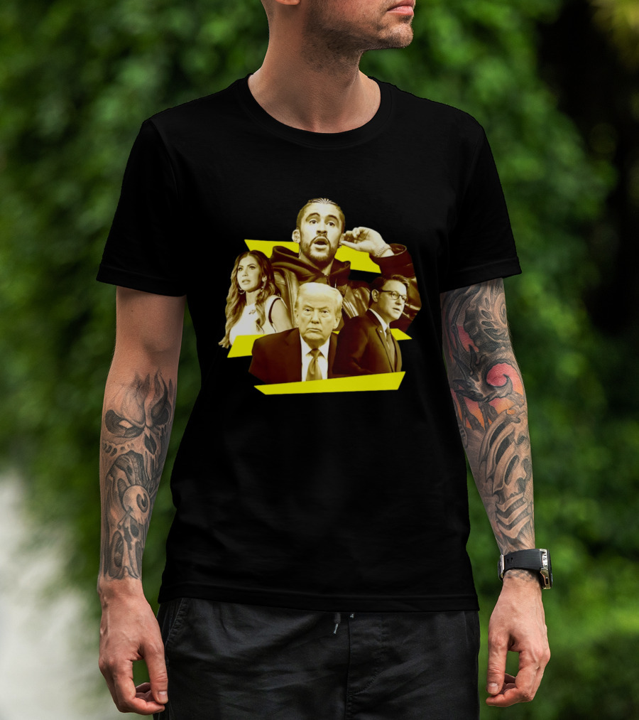 Bad Bunny Trump Mike Johnson House Speaker T-Shirt