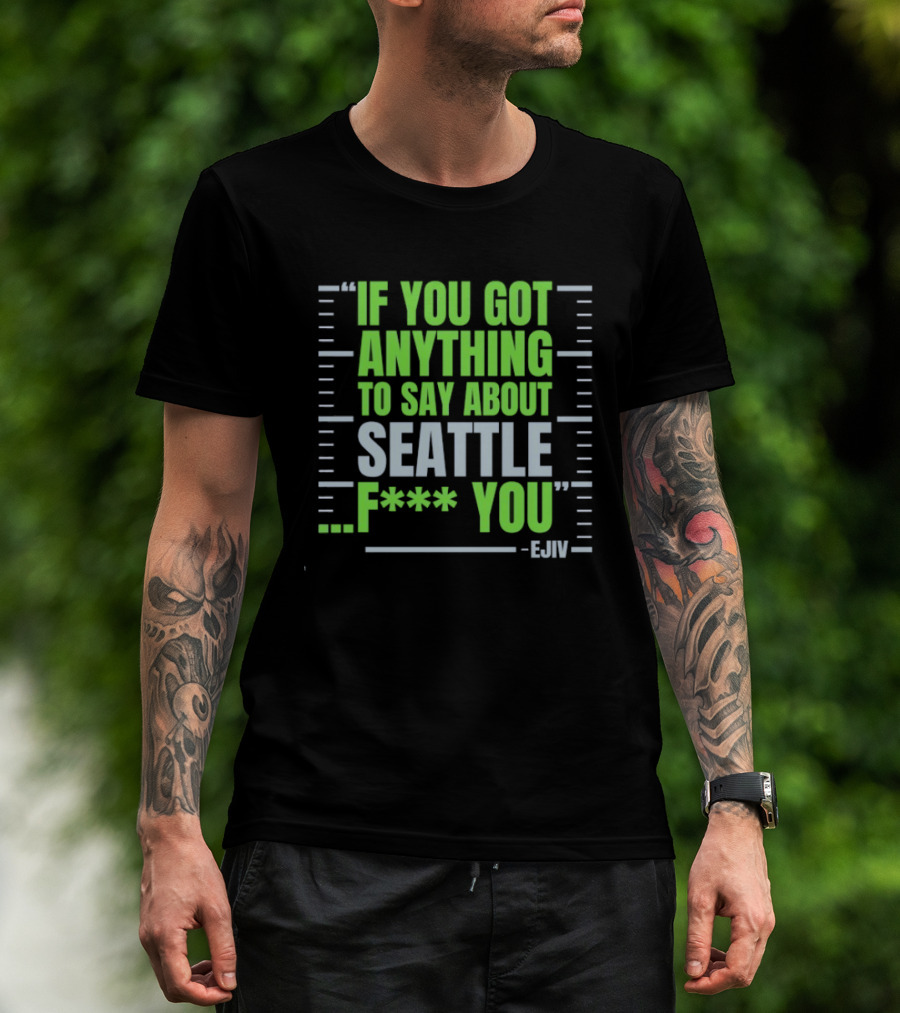 Ernest Jones IV Seattle Seahawks T-Shirt