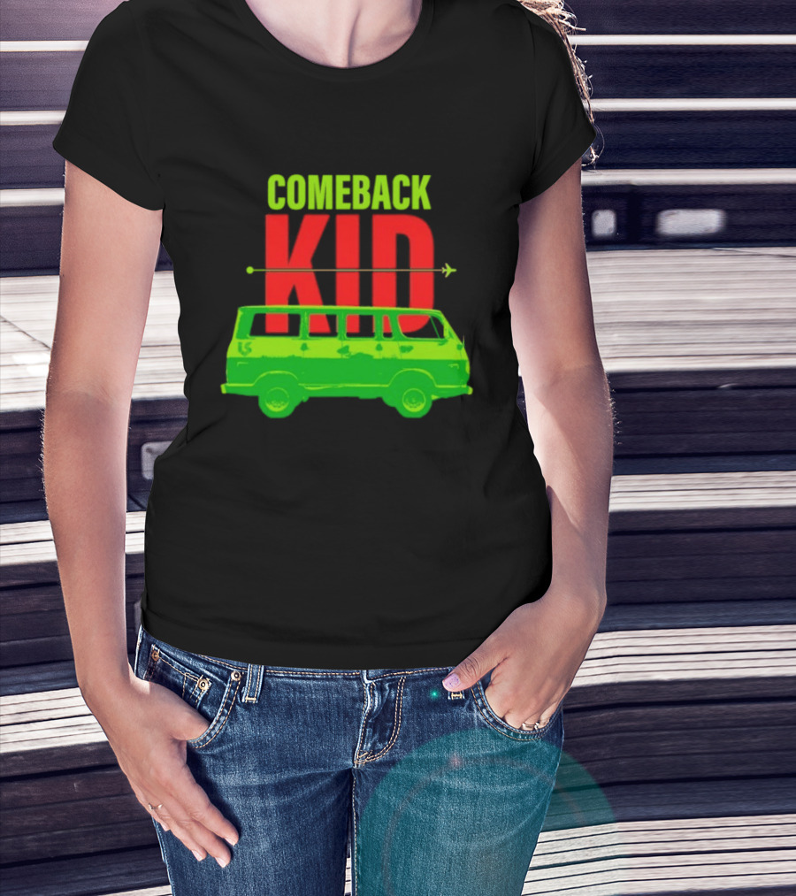 Louden Swain Comeback Kid Green Van Arrow T-Shirt