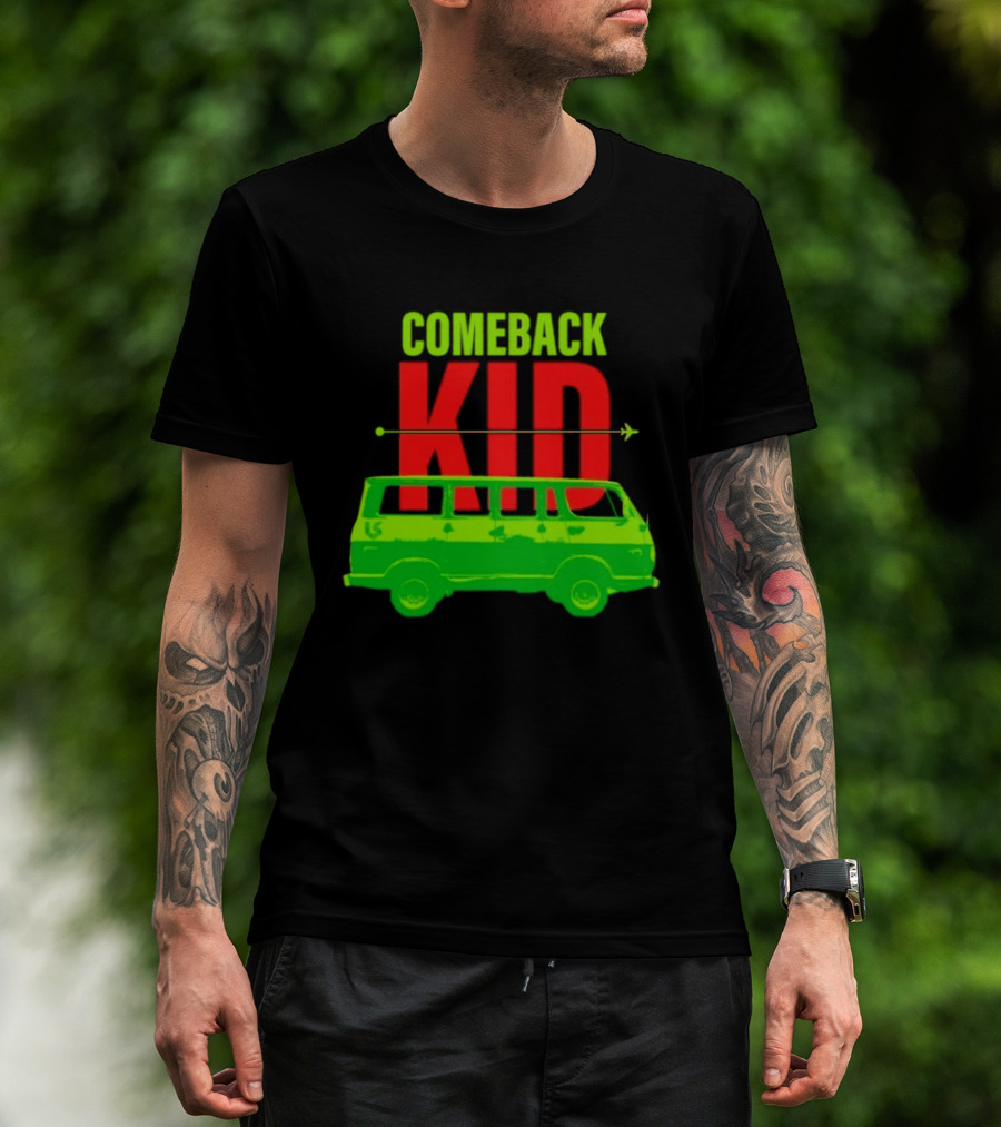 Louden Swain Comeback Kid Green Van Arrow T-Shirt