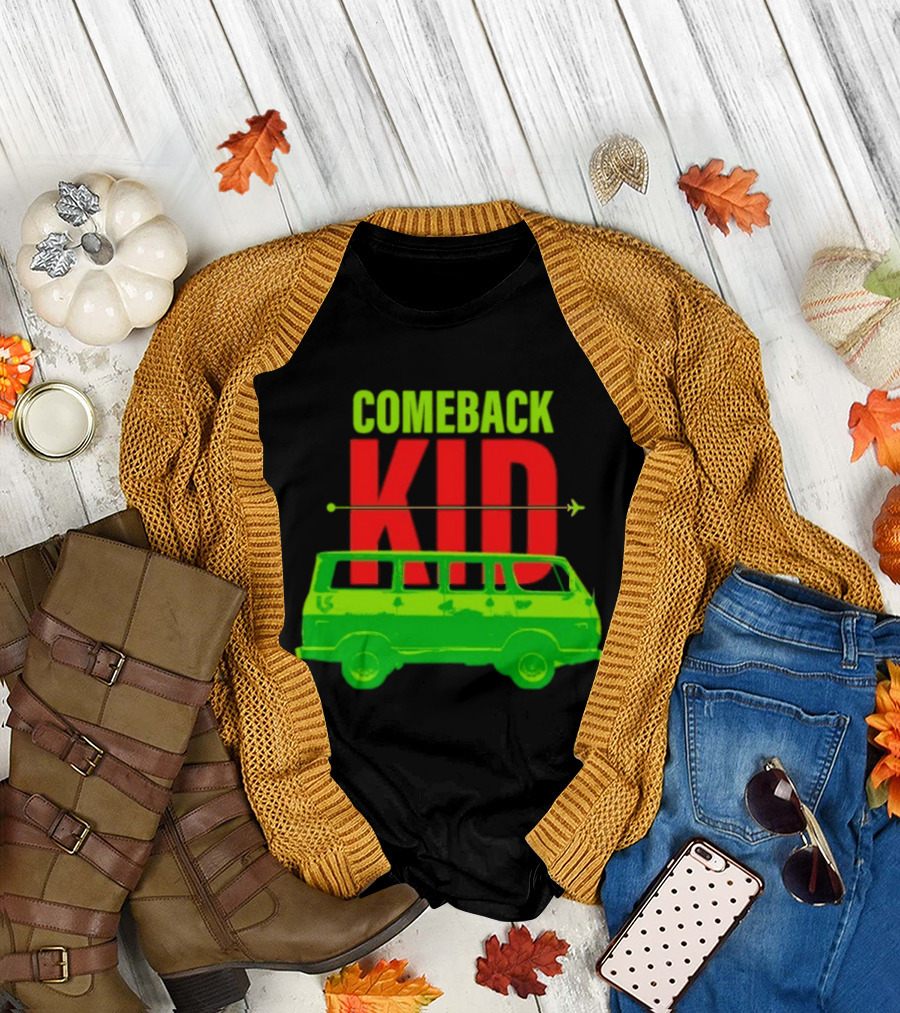 Louden Swain Comeback Kid Green Van Arrow T-Shirt