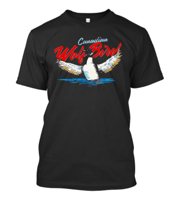 Canadian Wolf Bird Minnesota Loon Lake T-Shirt