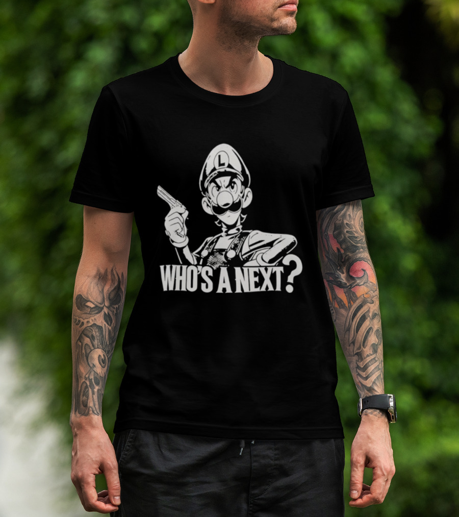 Super Luigi Who's A Next? T-Shirt