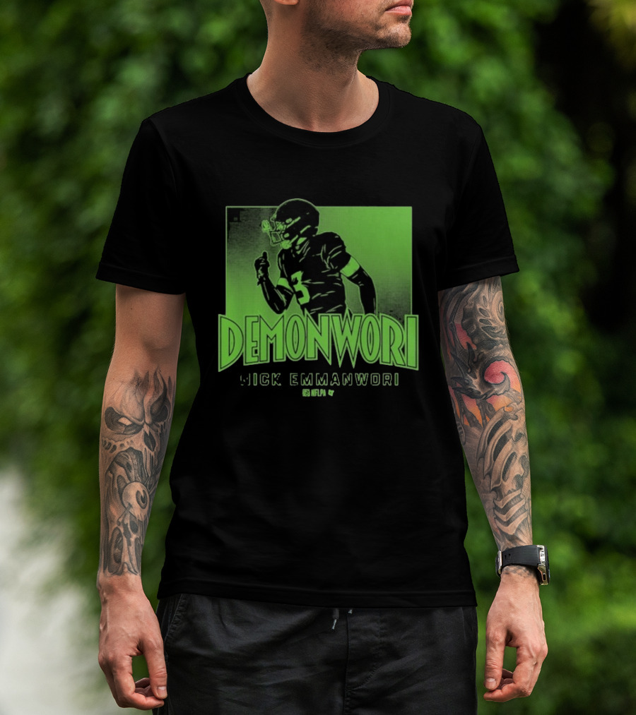 Nick Emmanwori Demonwori Seattle Seahawks Snell 14 T-Shirt