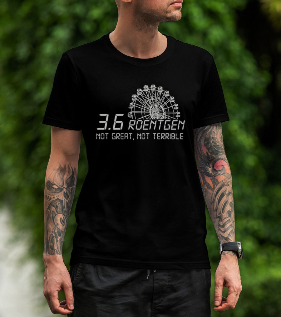 Ferris Wheel 3.6 Roentgen Not Great Not Terrible T-Shirt