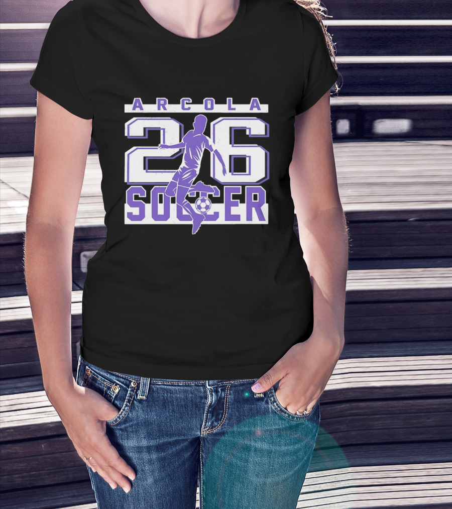 Arcola 26 Soccer Purple Riders 2026 T-Shirt