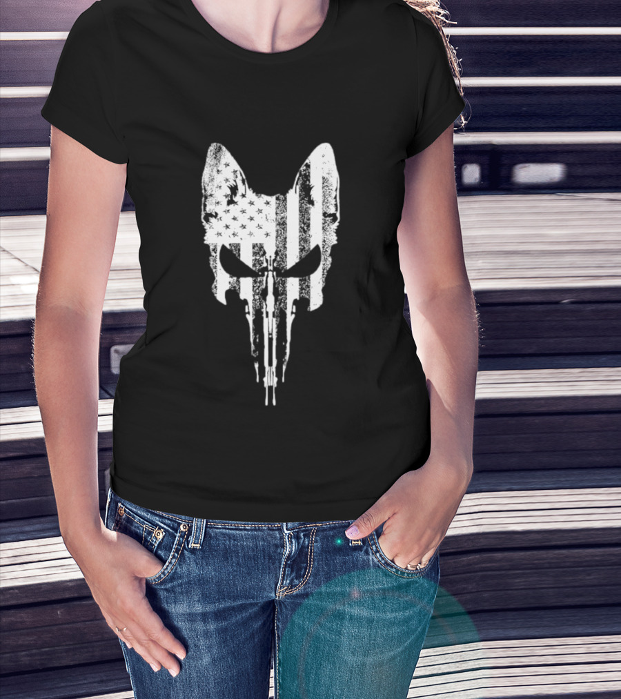 Call Of Duty Rex Skull American Flag T-Shirt