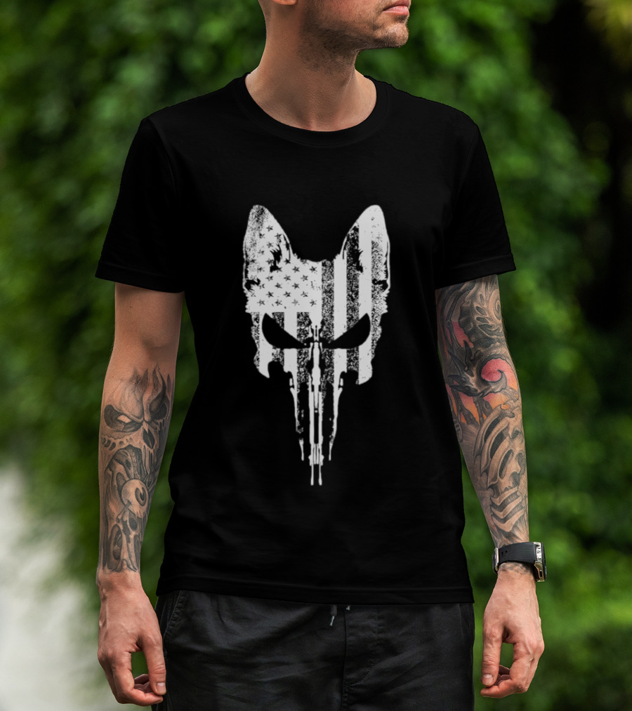 Call Of Duty Rex Skull American Flag T-Shirt