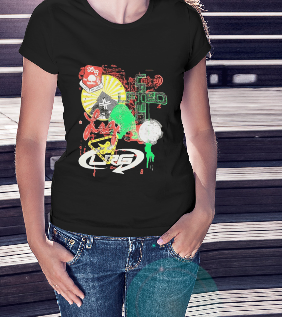 Lifted Research Group LRG Mashup Rockin People LRG Tag Nature T-Shirt