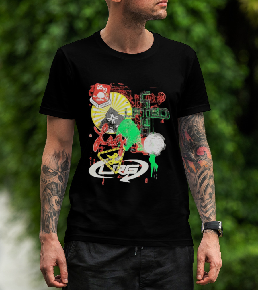 Lifted Research Group LRG Mashup Rockin People LRG Tag Nature T-Shirt