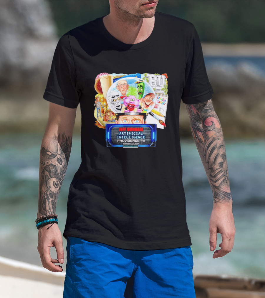 Jeff Dunham Artificial Intelligence Providence RI February 12 2026 T-Shirt