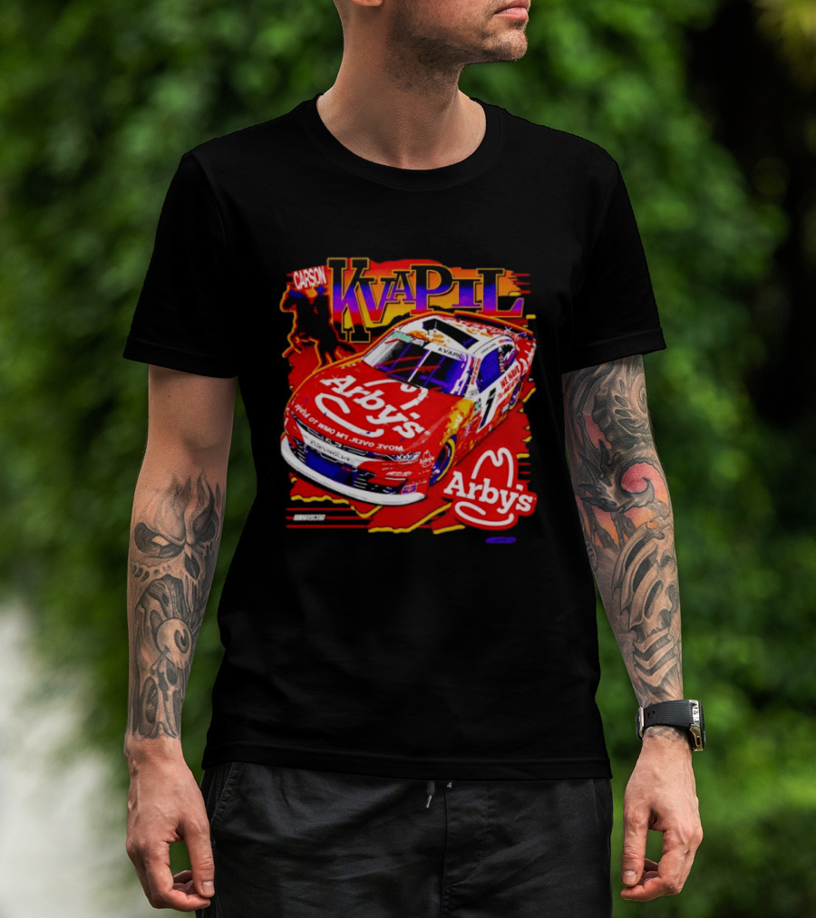 Carson Kvapil Arby's NASCAR Racing Car T-Shirt