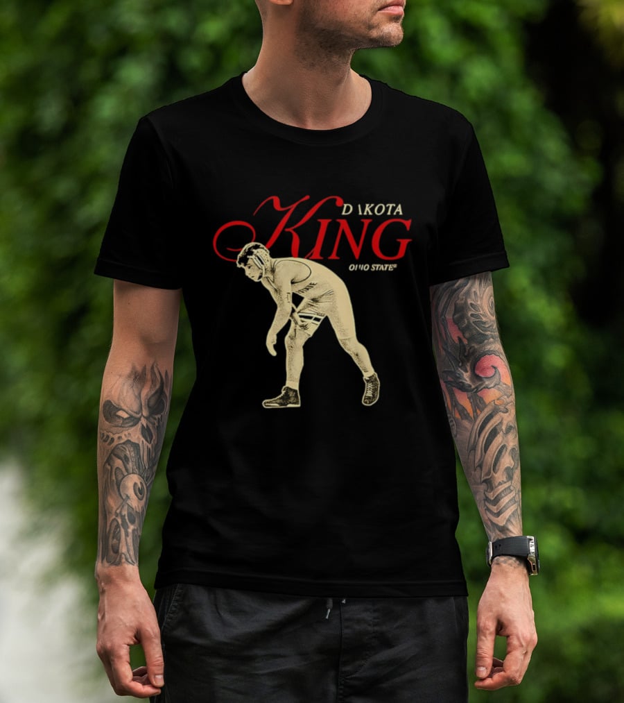 Dakota King Ohio State Wrestling NCAA Legacy T-Shirt