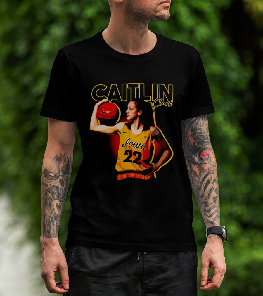 Caitlin Clark Iowa Basketball 22 Nike T-Shirt